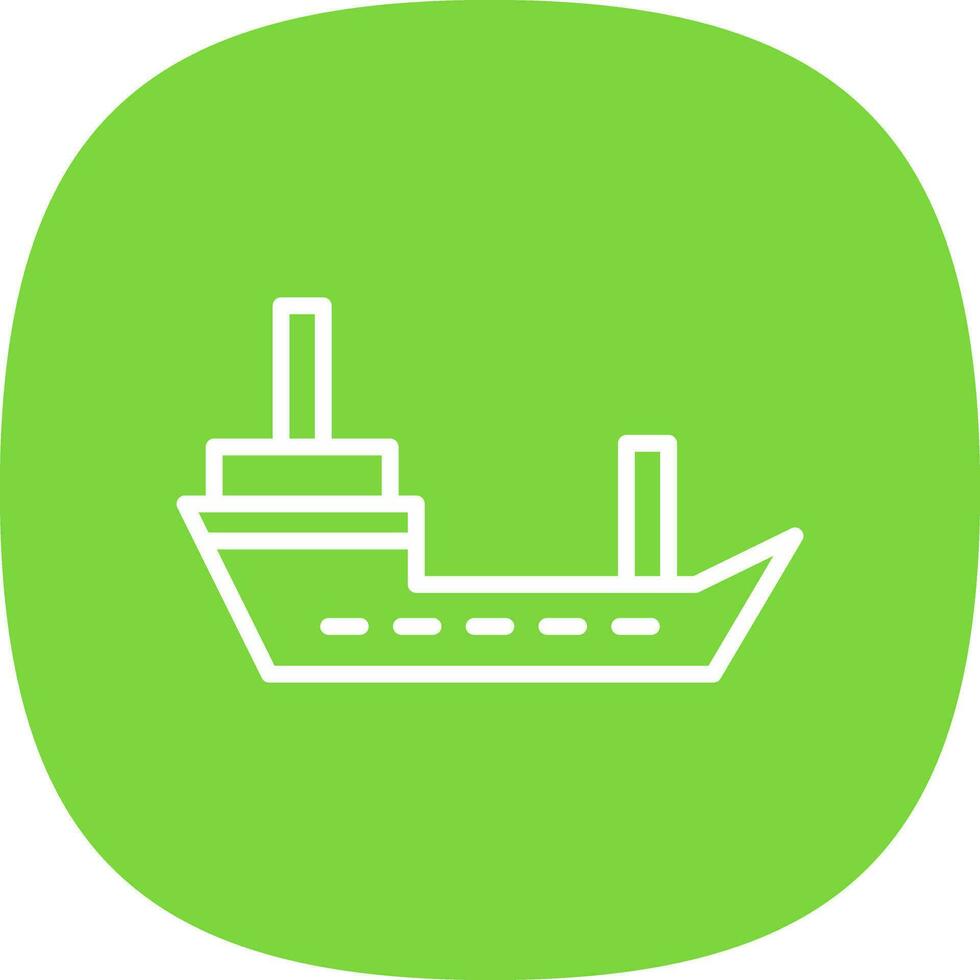 Ship Vector Icon Design