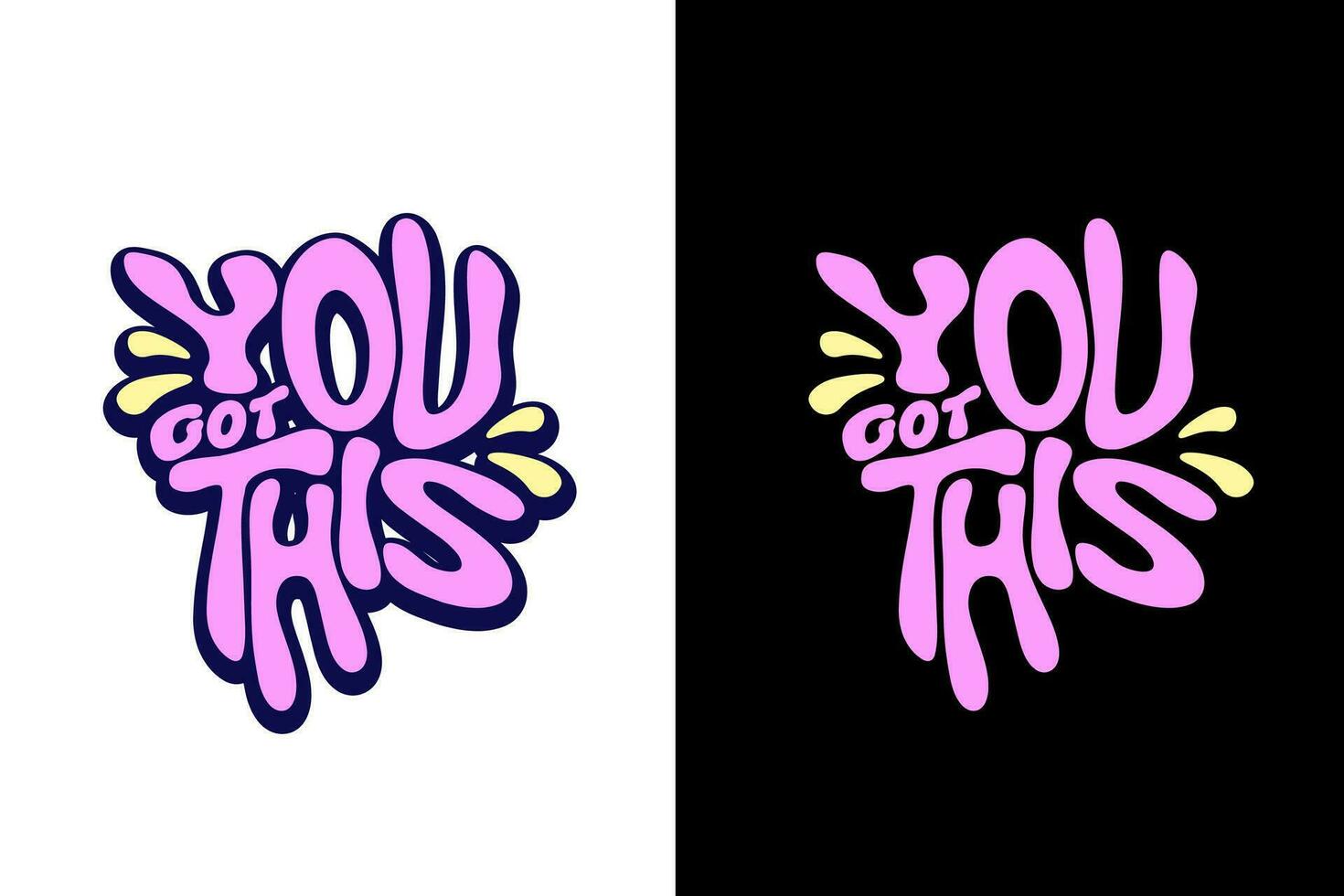 aesthetic quotes typography streetwear style concept vector graphic tee design templates ideas