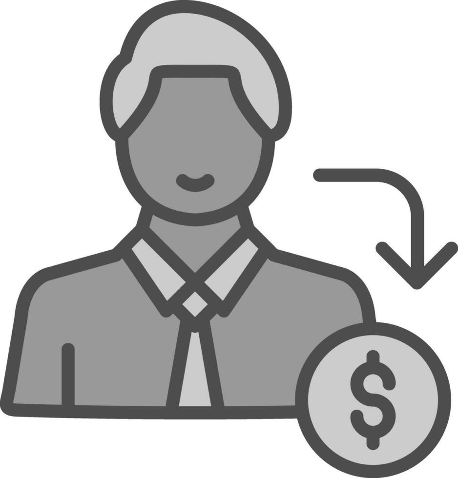 Salary Vector Icon Design