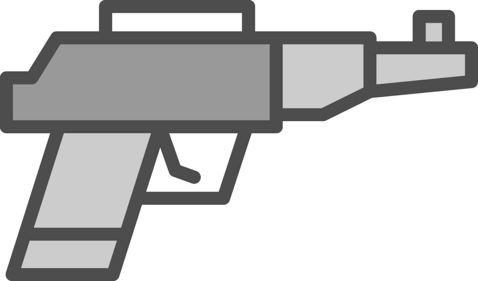 Toy Gun Vector Icon Design