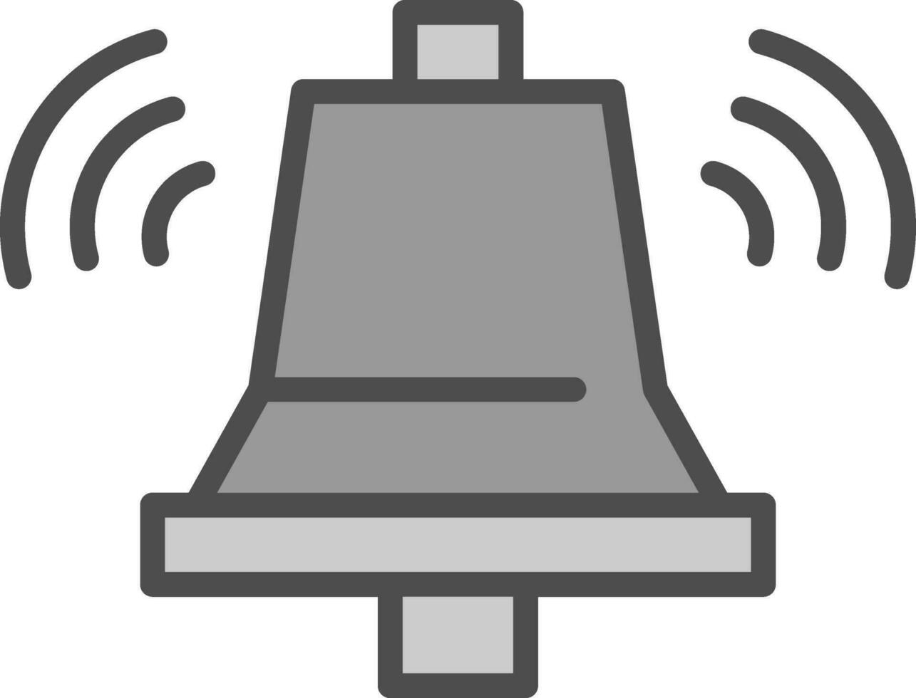 diseño de icono de vector de campana de anillo