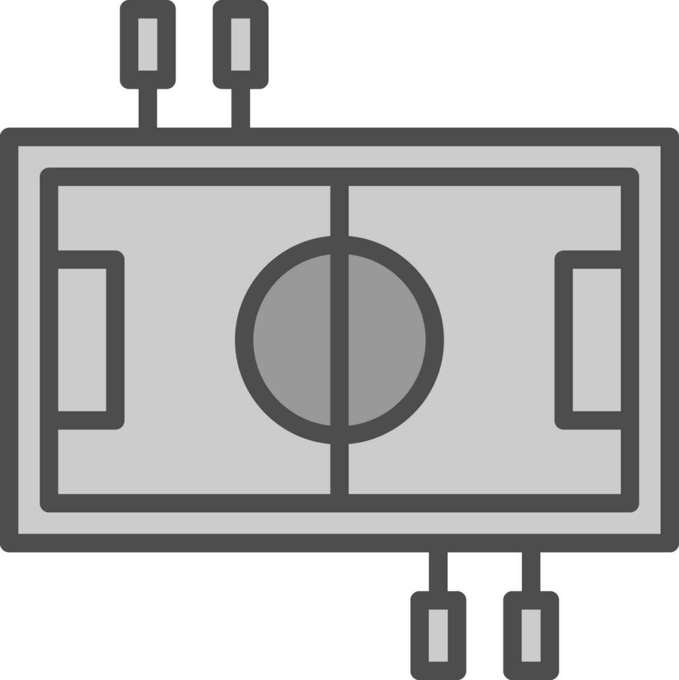 mesa fútbol americano vector icono diseño