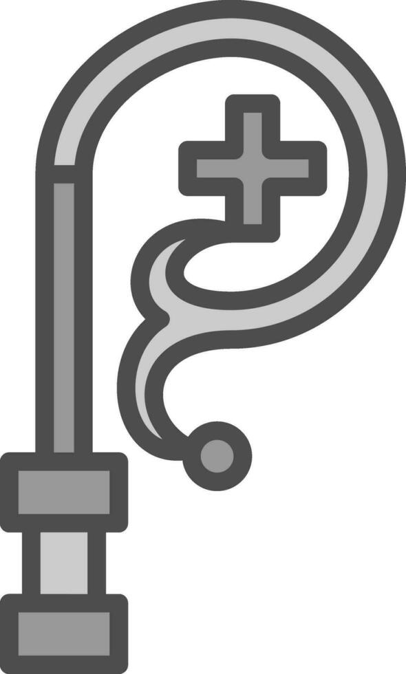 Crosier Vector Icon Design