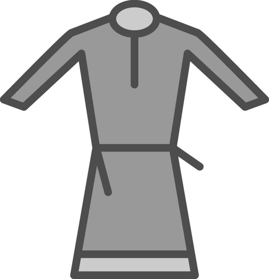 diseño de icono de vector de túnica