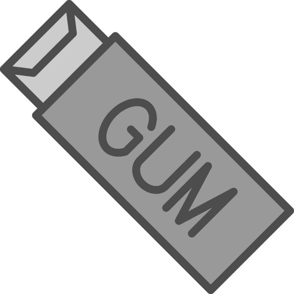 Chewing Gum Vector Icon Design