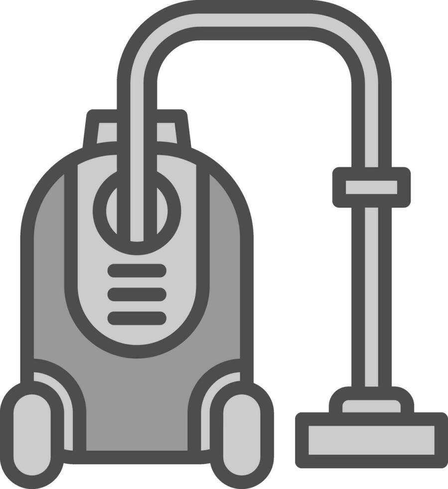 Vacuum Cleaner Vector Icon Design