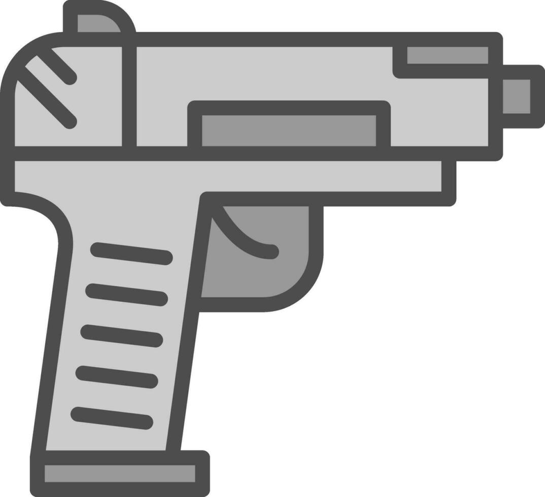 diseño de icono de vector de pistola