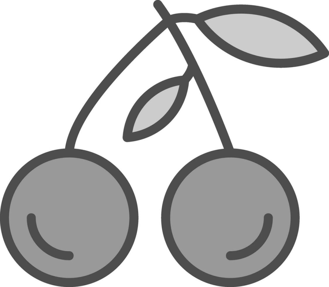 Cherry Vector Icon Design