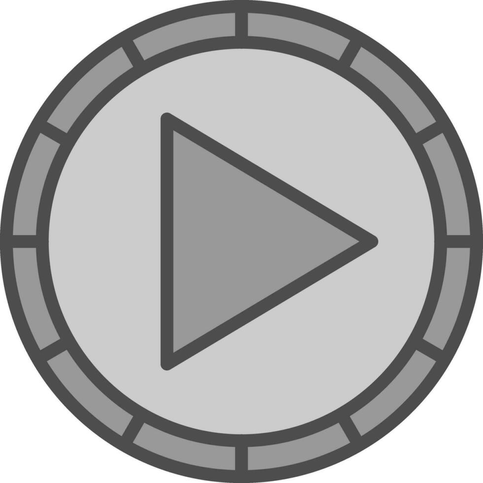 Play Button Vector Icon Design