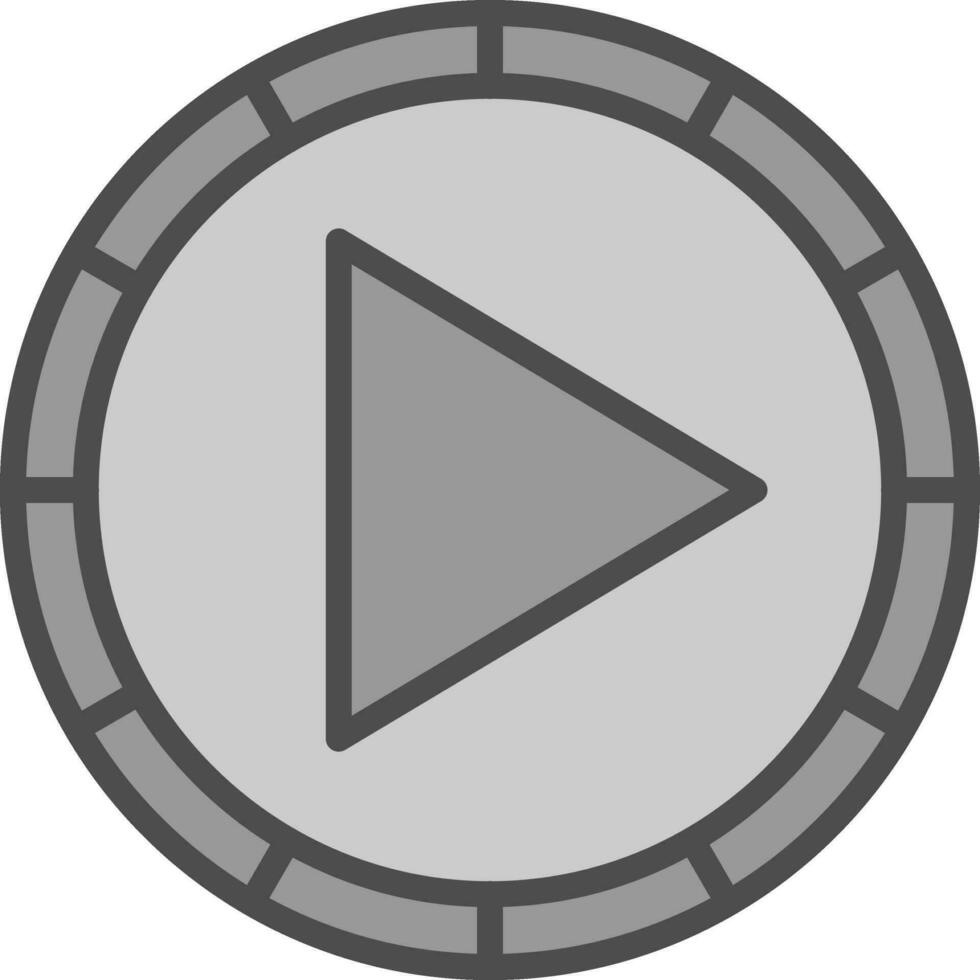 Play Button Vector Icon Design