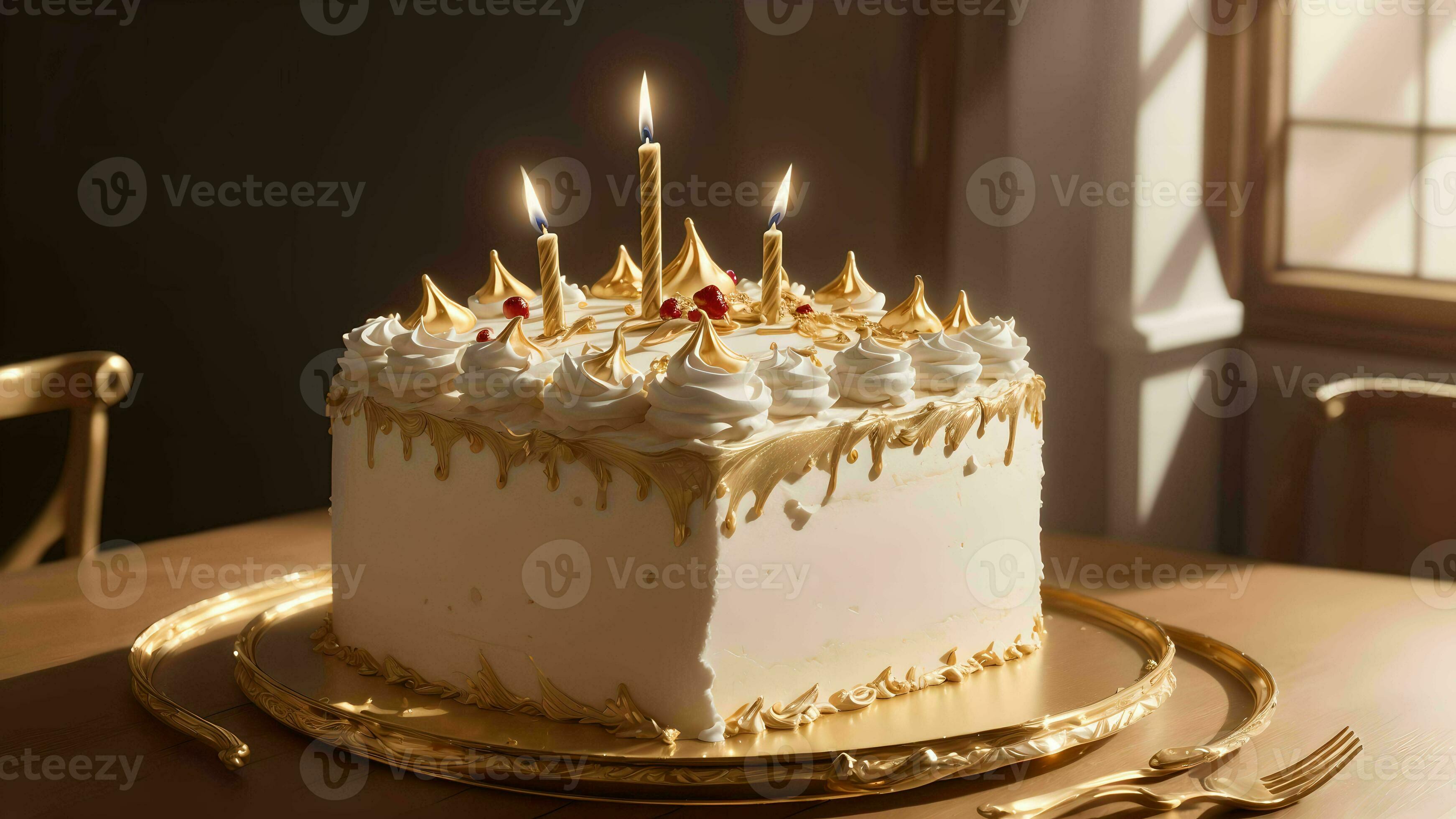 Gold Cake Decorations Stock Photos and Pictures - 51,600 Images