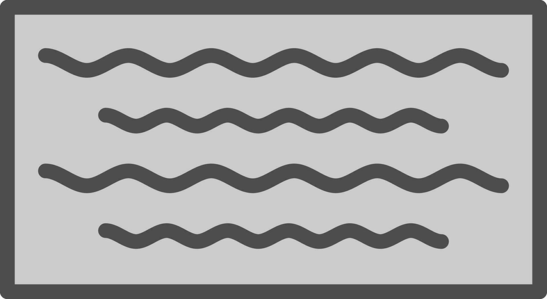 Waves Vector Icon Design