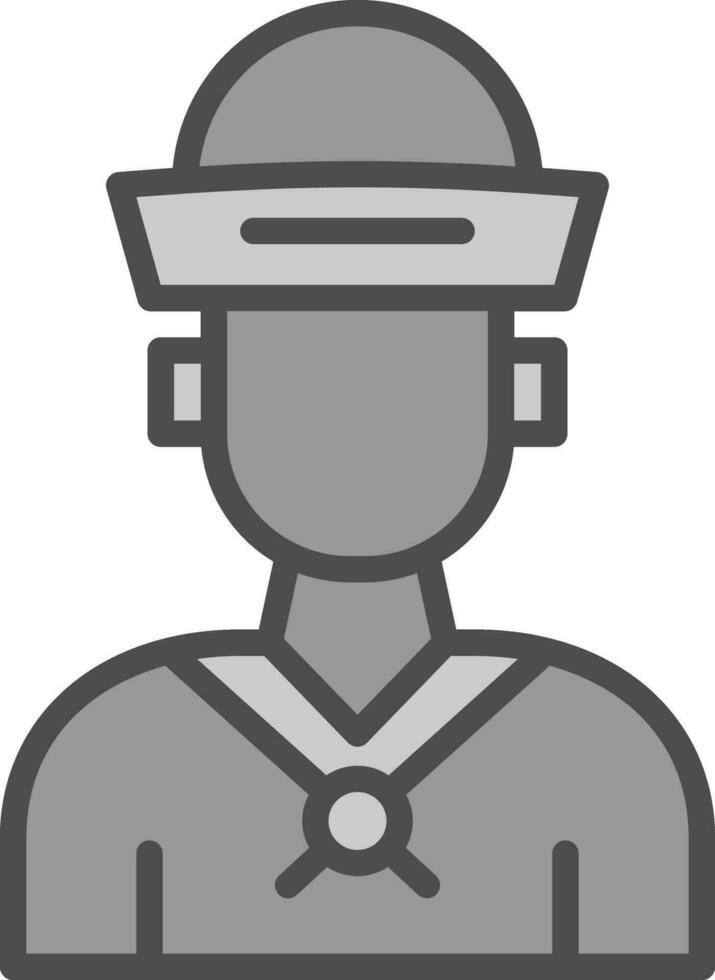 Sailor Vector Icon Design