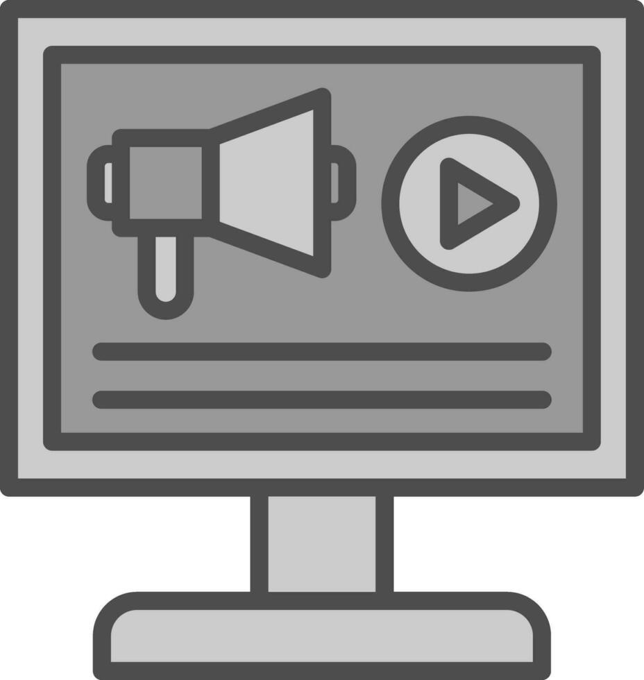 Digital Marketing Vector Icon Design