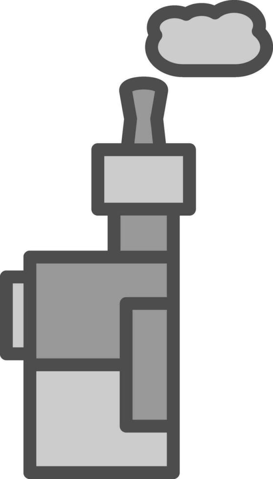 Electronic Cigarette Vector Icon Design