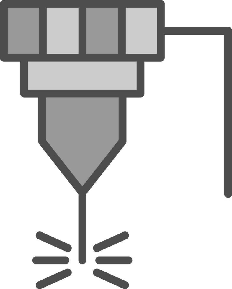 Laser Vector Icon Design