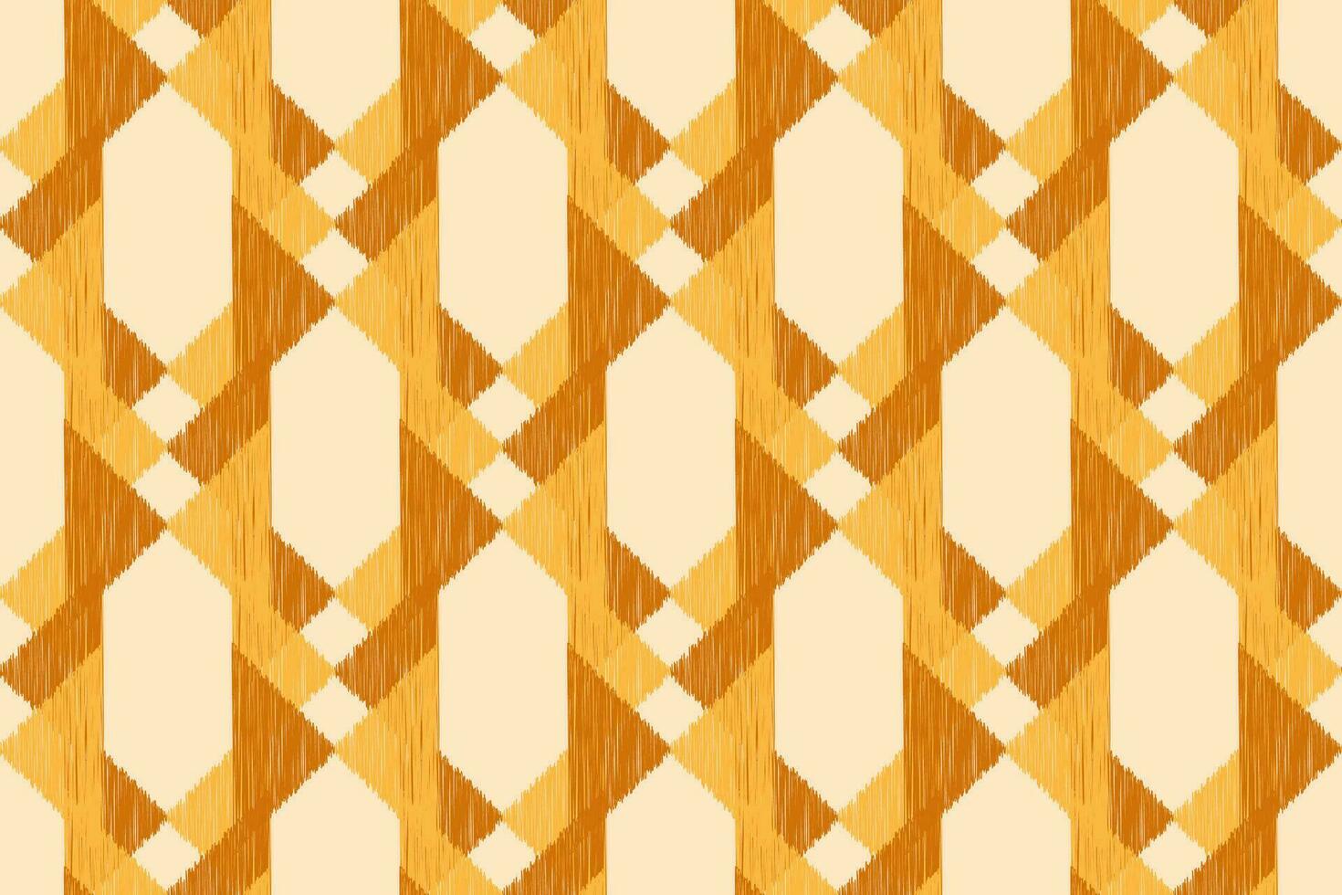 Geometric ikat seamless pattern. Modern ethnic traditional pattern. design for fabric,clothing,carpet,background,wallpaper vector