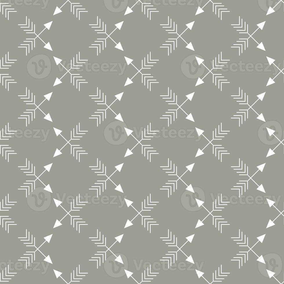 Christmas pattern with arrows. vector illustration photo