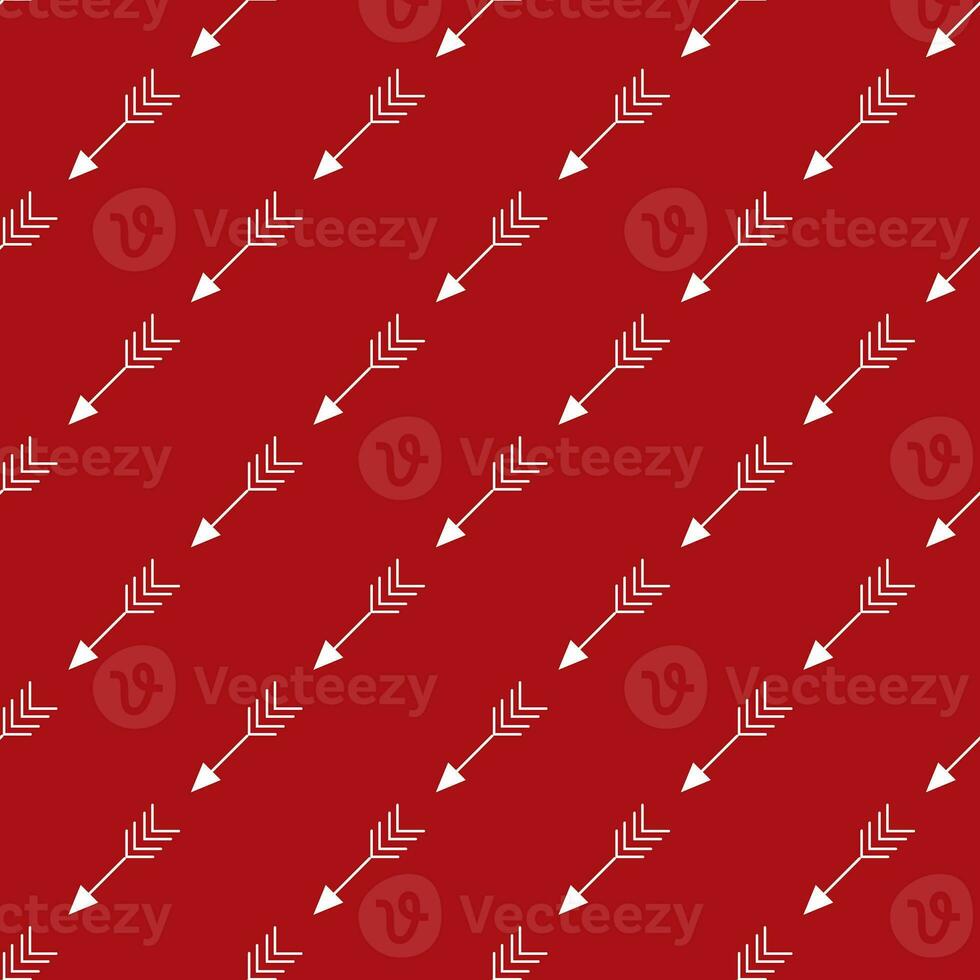 Christmas nordic pattern with arrows photo