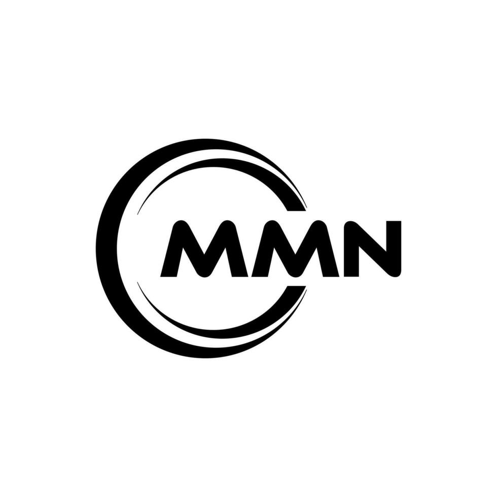 MMN Logo Design, Inspiration for a Unique Identity. Modern Elegance and Creative Design. Watermark Your Success with the Striking this Logo. vector