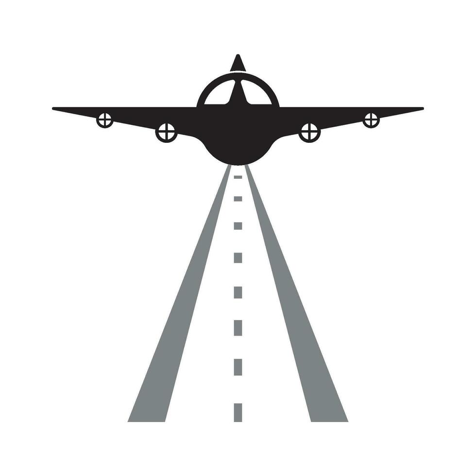 Runway icon design vector