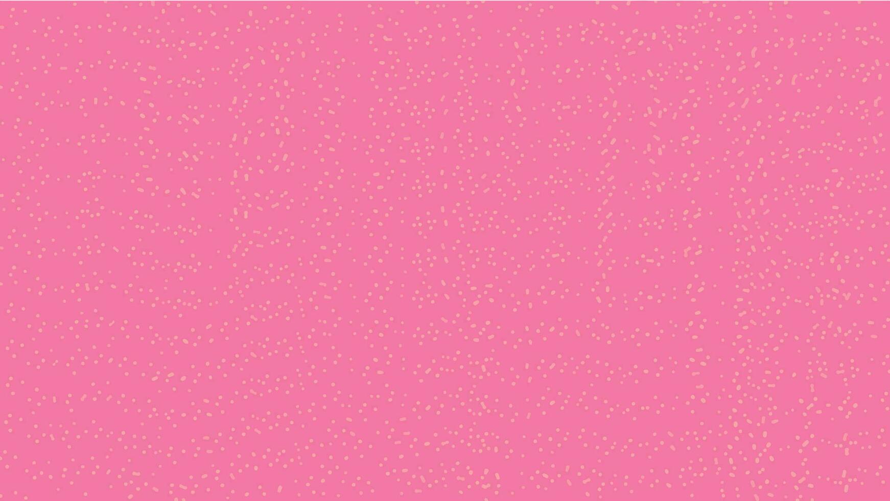 Red pink coral abstract background with yellow dots. Minimalism. Vector. For textile design, print, clothing, web design, cover, stationery pattern. Cheerful pattern vector