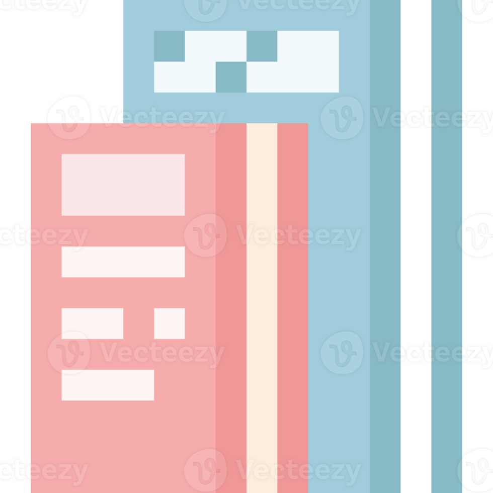 Pixel art notebook icon png