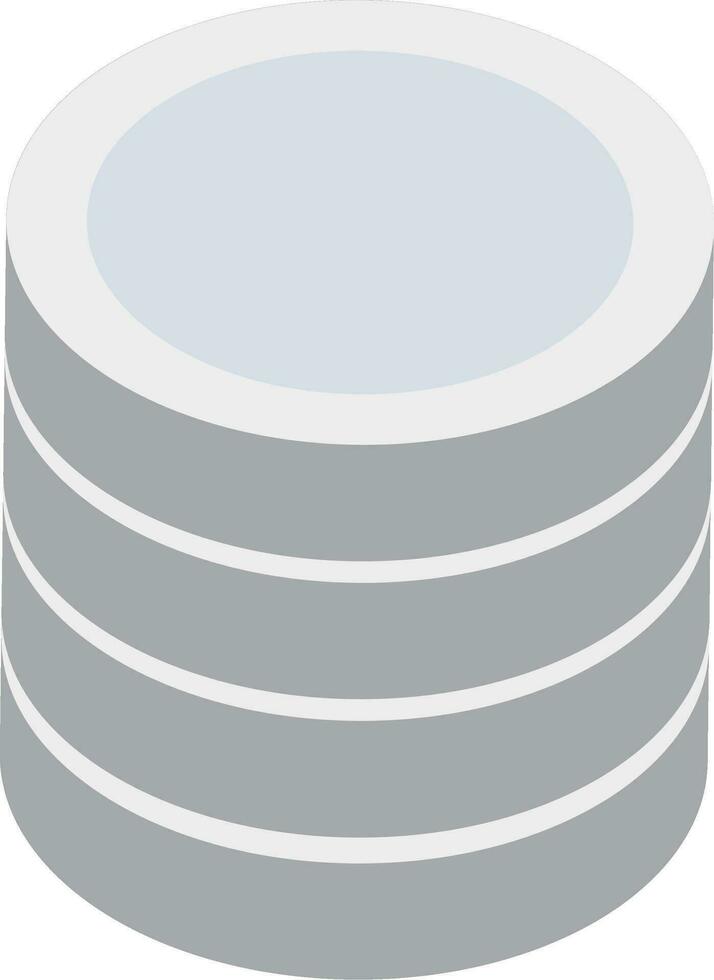 US Cash Money Silver Coins Stack vector