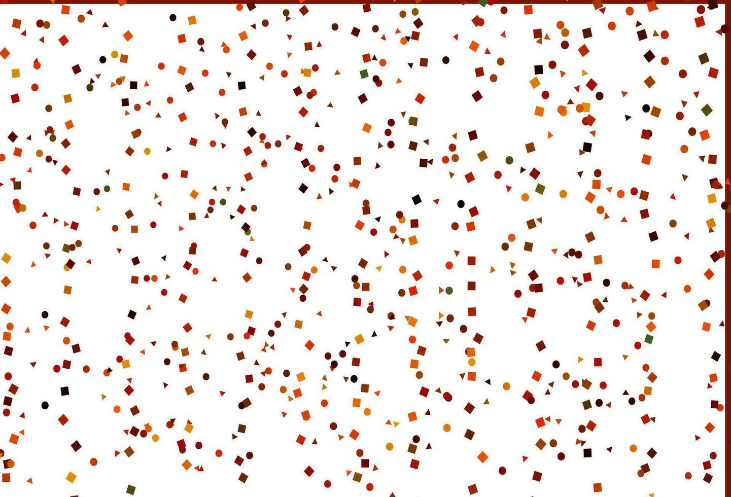 Light Red, Yellow vector background with triangles, circles, cubes.