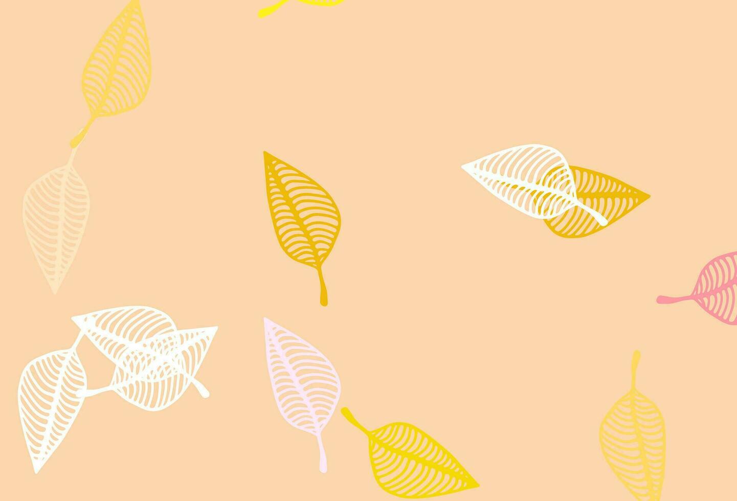 Light Pink, Yellow vector hand painted pattern.