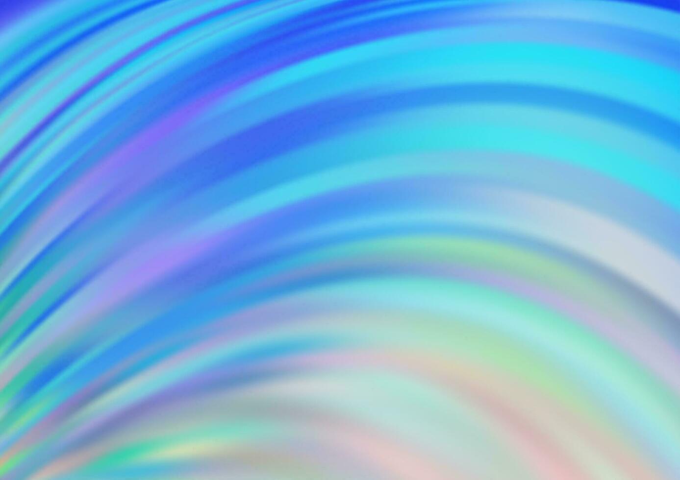 Light Blue, Green vector background with lava shapes.