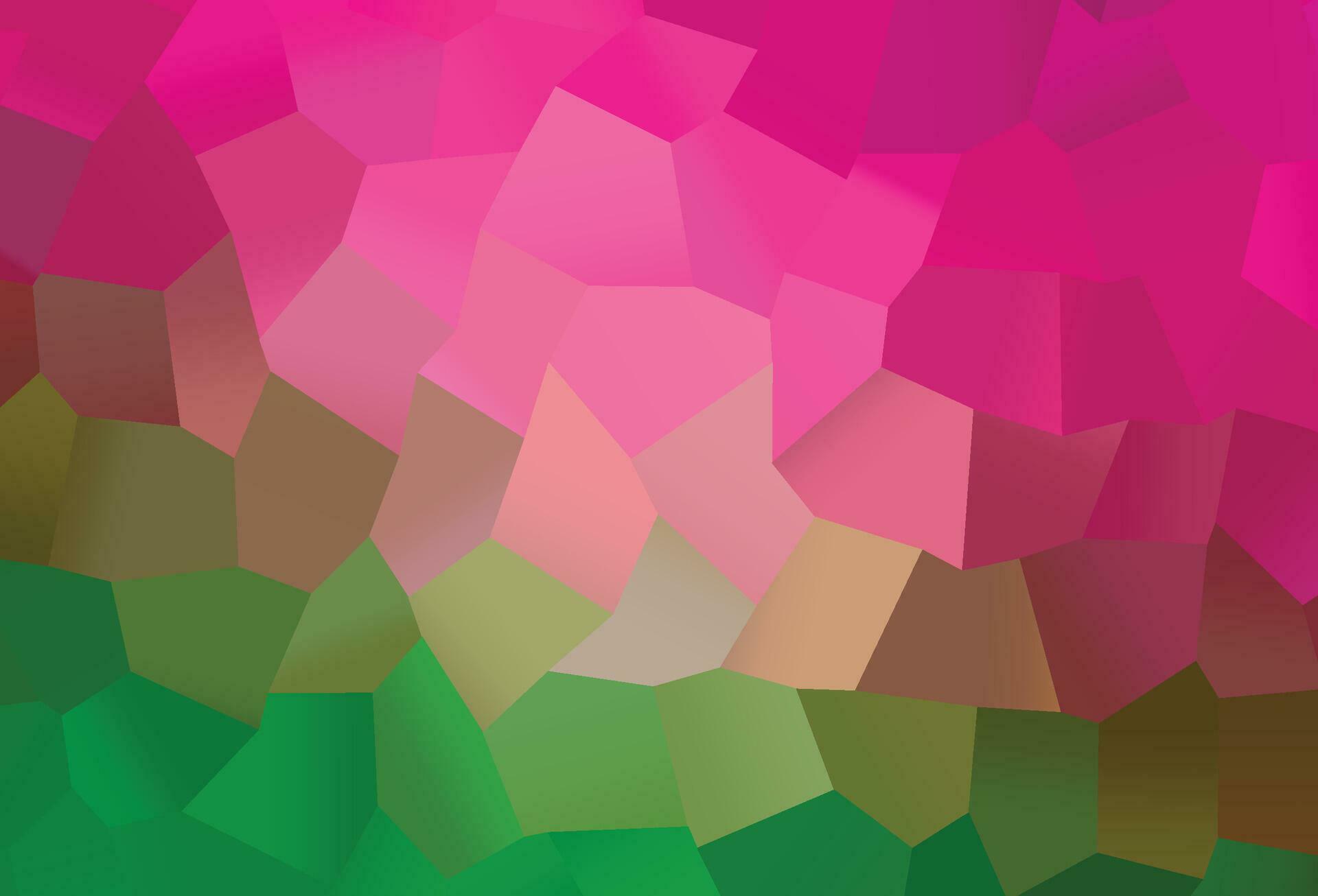 Light Pink, Green vector background with hexagons. 27951800 Vector Art