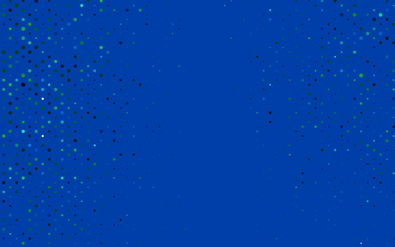 Light Blue, Green vector texture with disks.
