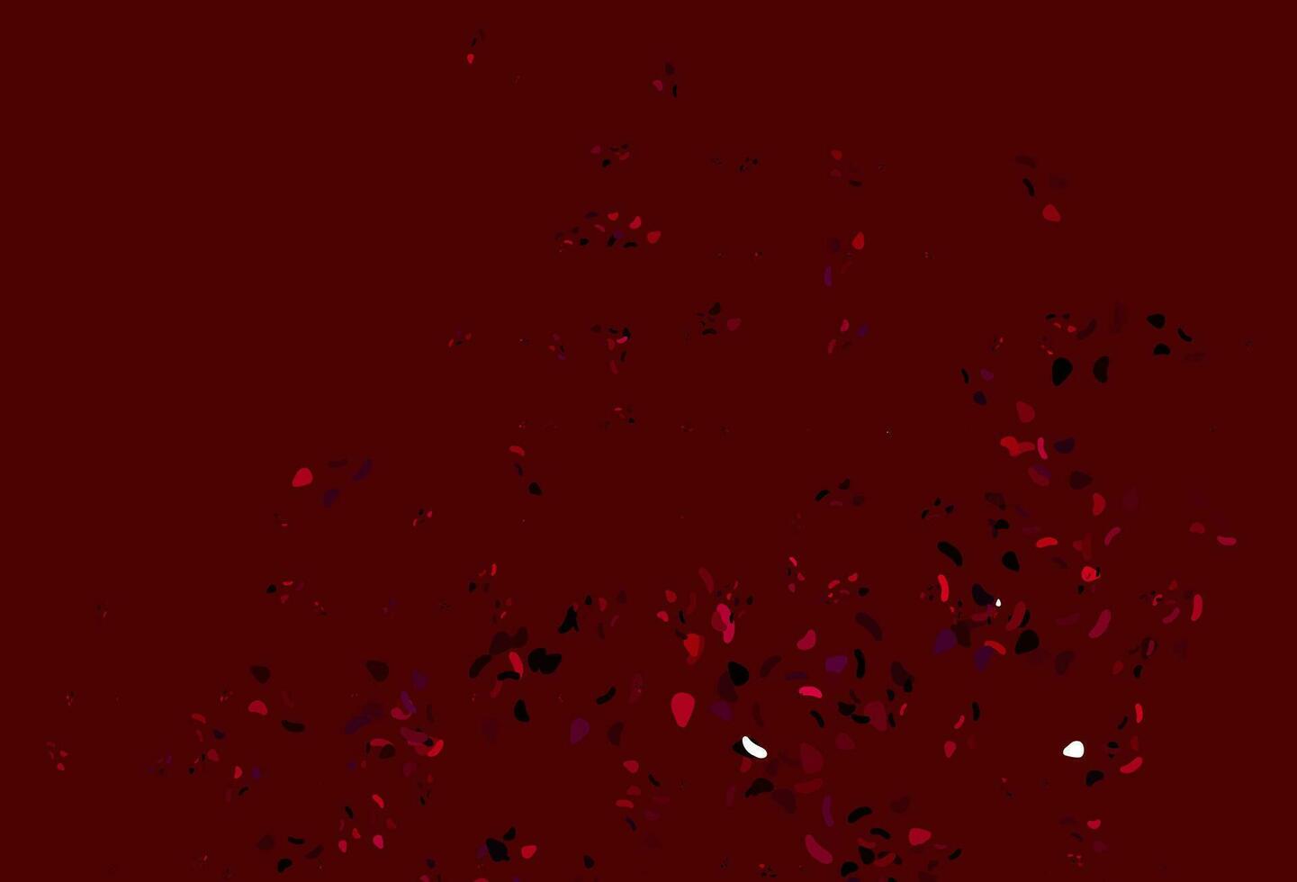 Light Pink vector texture with random forms.