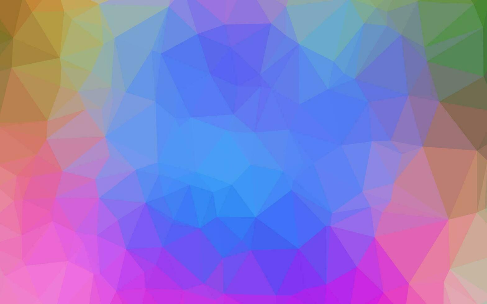 Light Multicolor, Rainbow vector low poly layout.