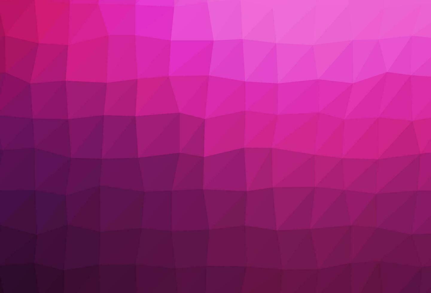 Dark Pink vector shining triangular background.