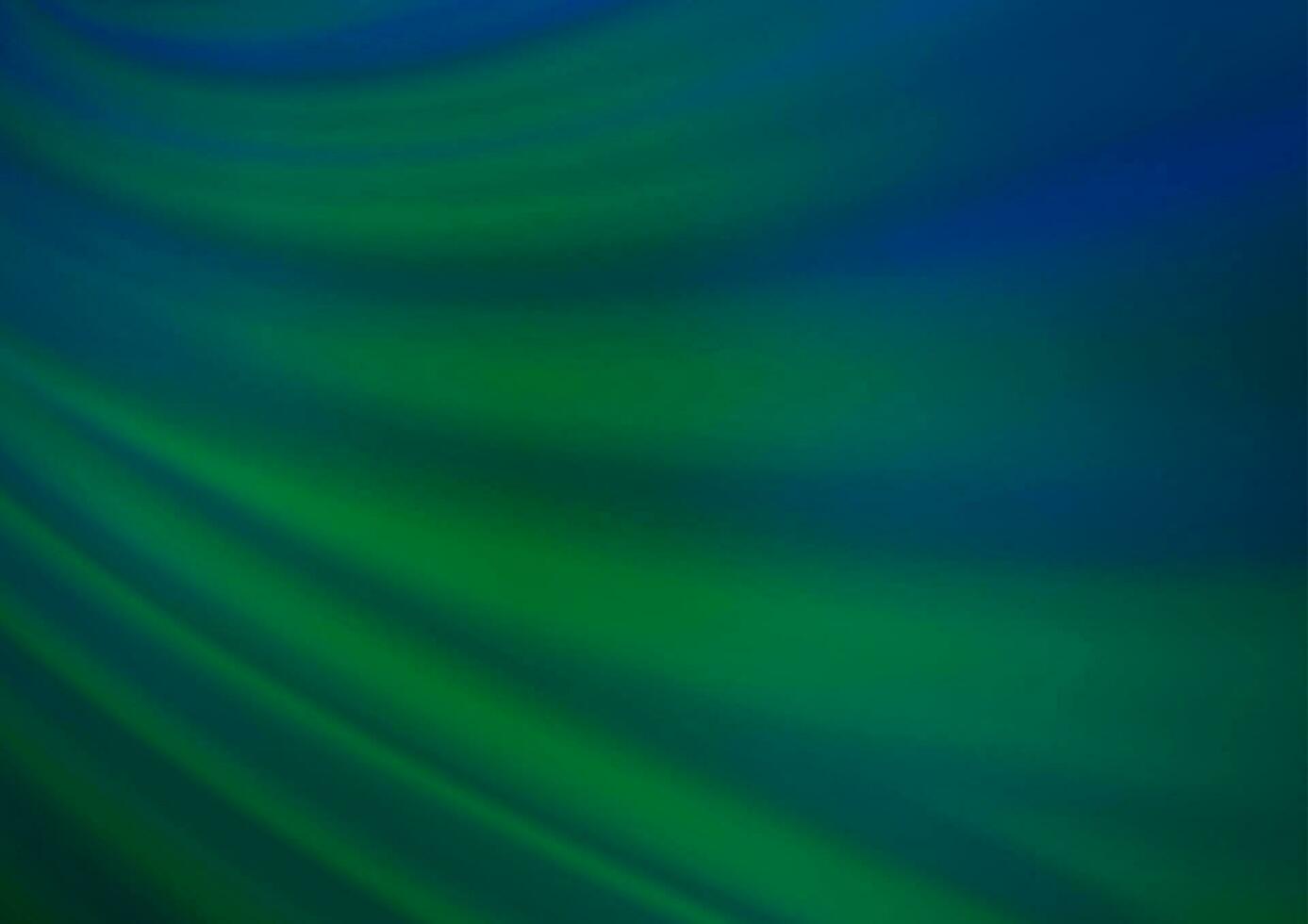 Dark Blue, Green vector blurred shine abstract background.