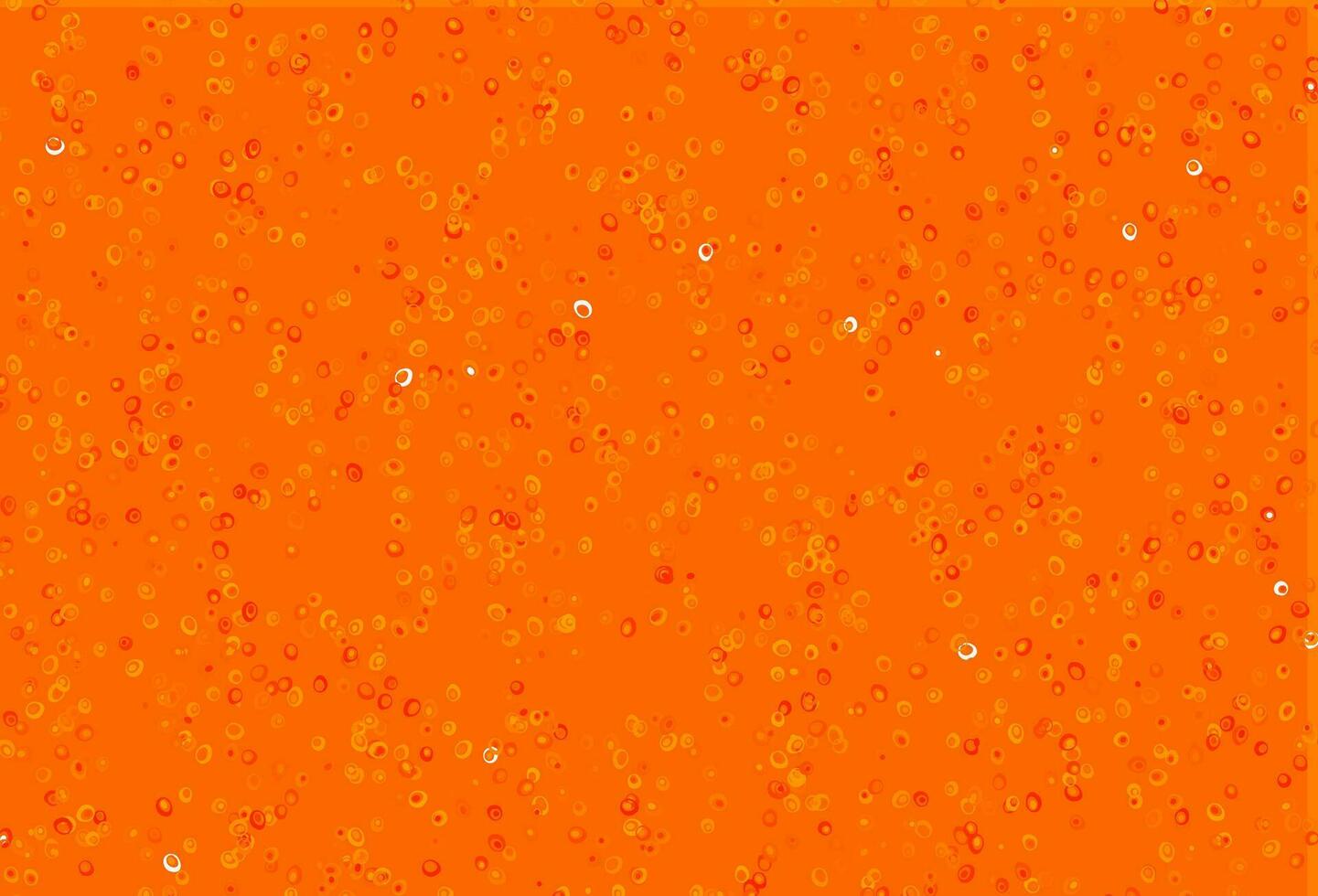 Light Orange vector texture with disks.