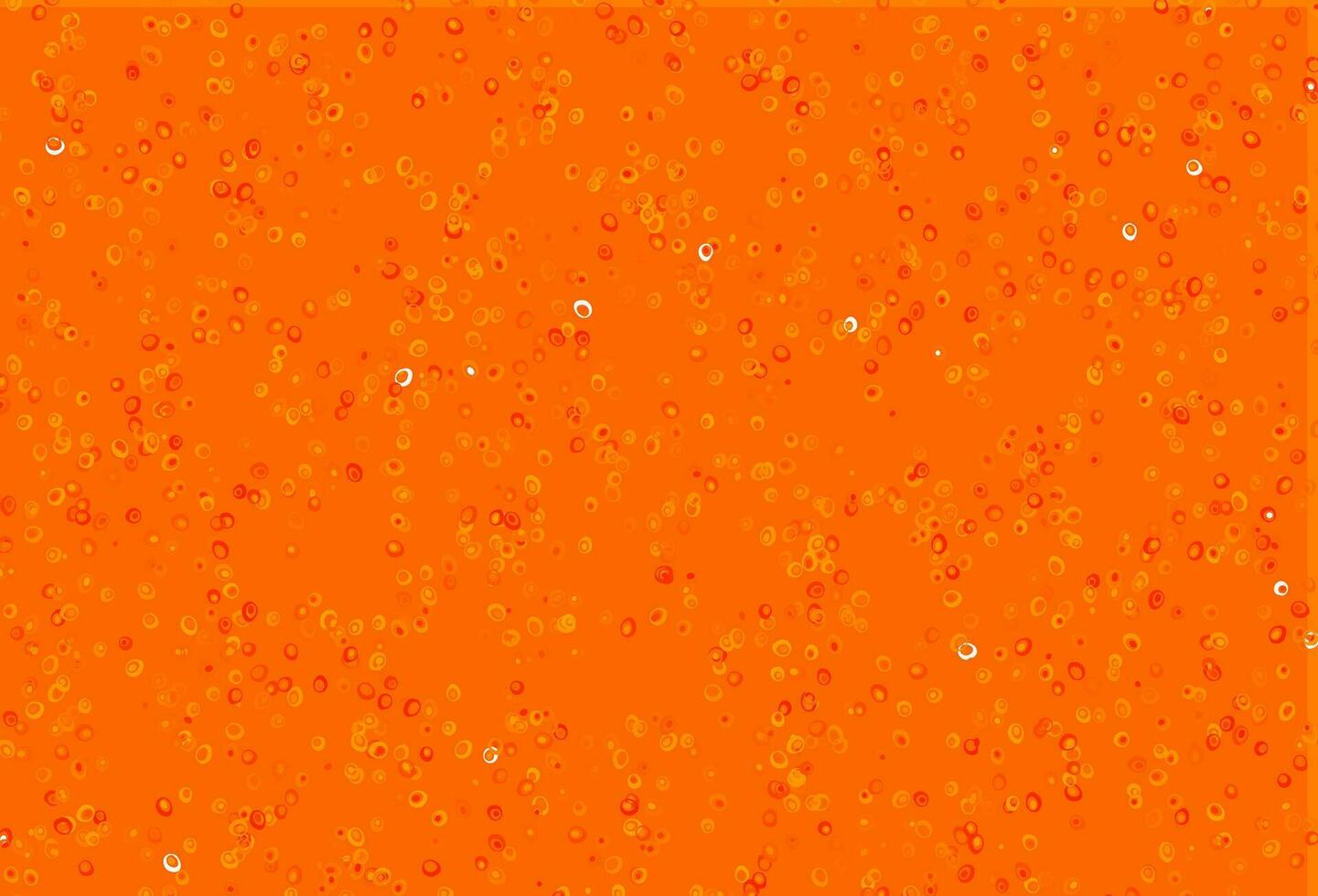 Light Orange vector texture with disks.