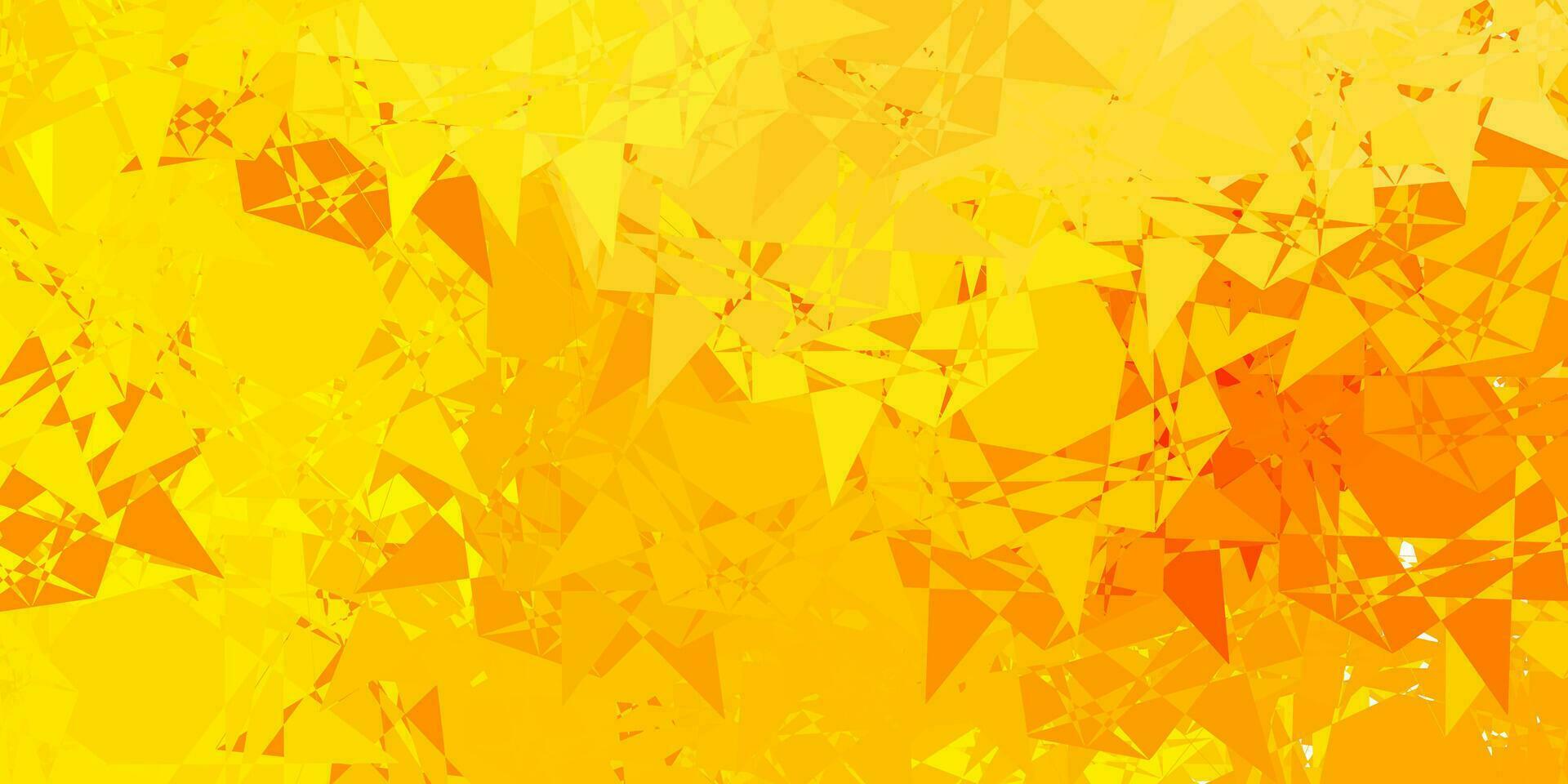 Light Orange vector layout with triangle forms.