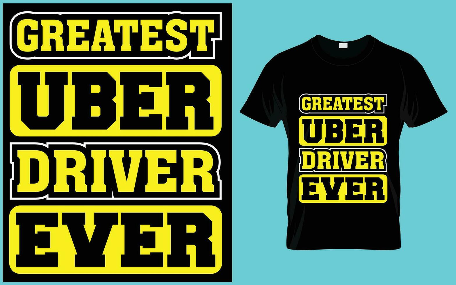 Print  Taxi Driver T Shirt Design vector