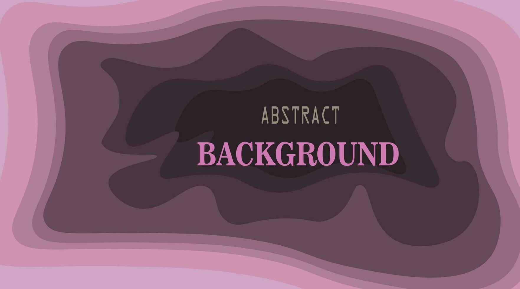 business wavy papercut abstract background. vector