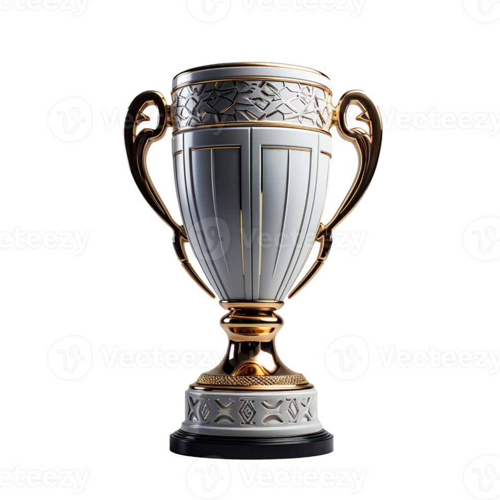 Trophy icon on transparent background, created with generative AI png