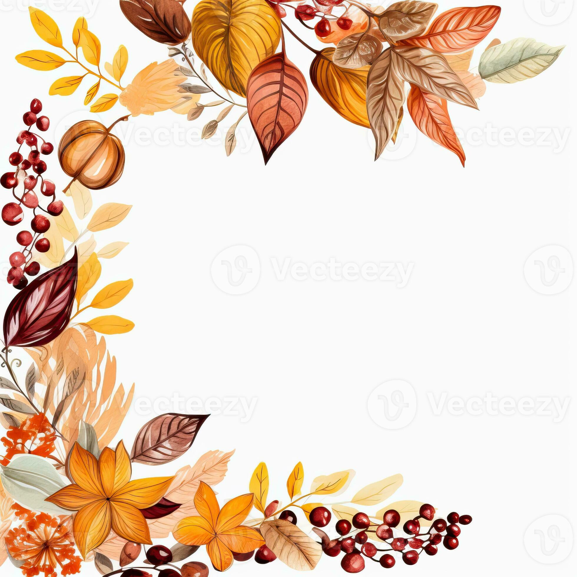 Vintage Autumn Clip Art