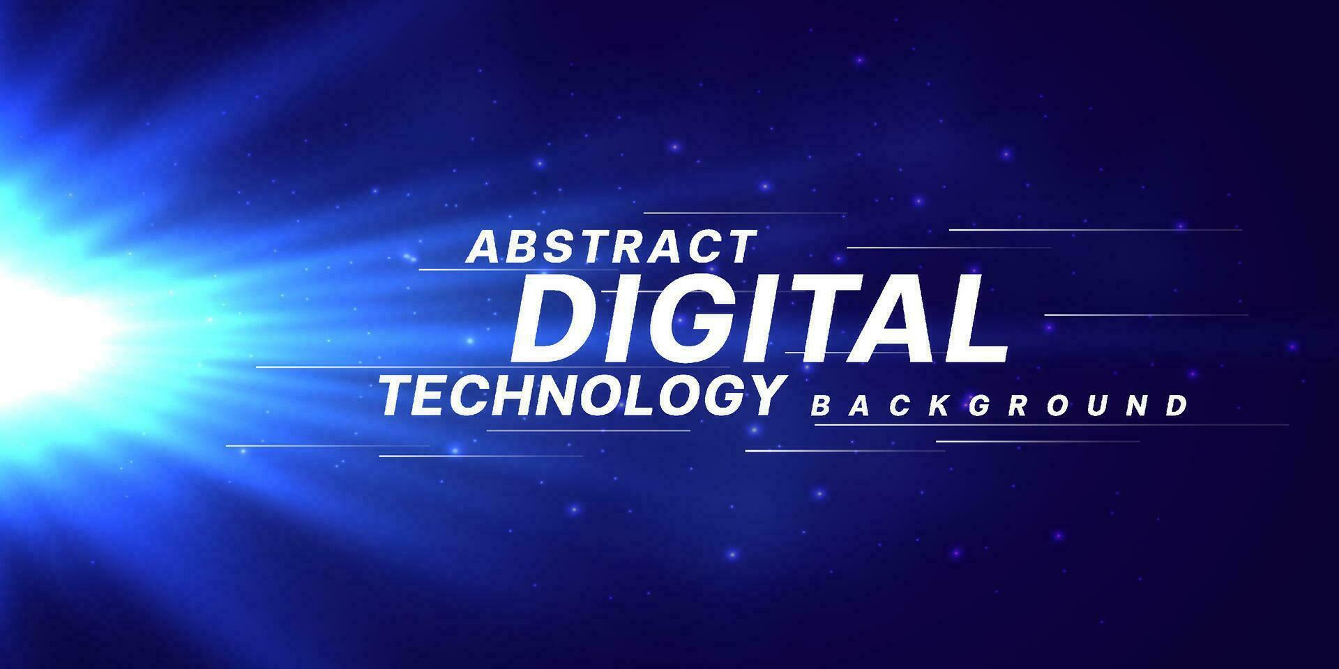 Digital technology internet network speed connection blue background, cyber nano information, abstract science communication, innovation futuristic tech data, Ai big data, line dot illustration vector