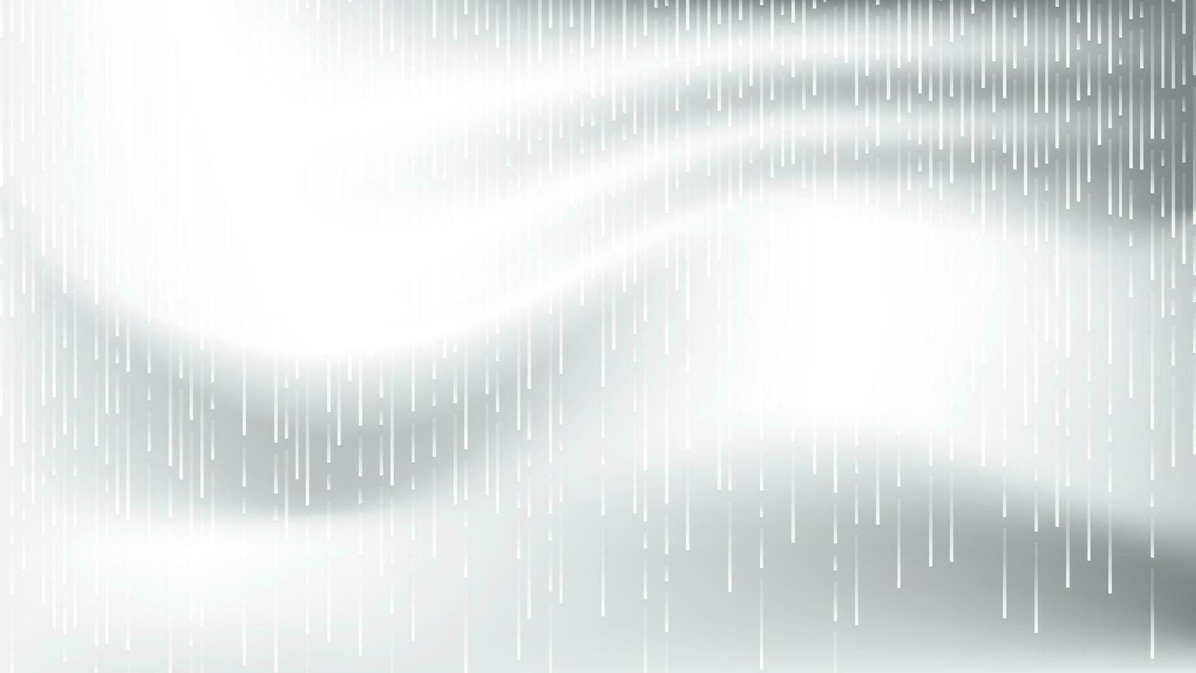 Abstract geometric white and gray color background with wavy gradient and straight line. Vector illustration.