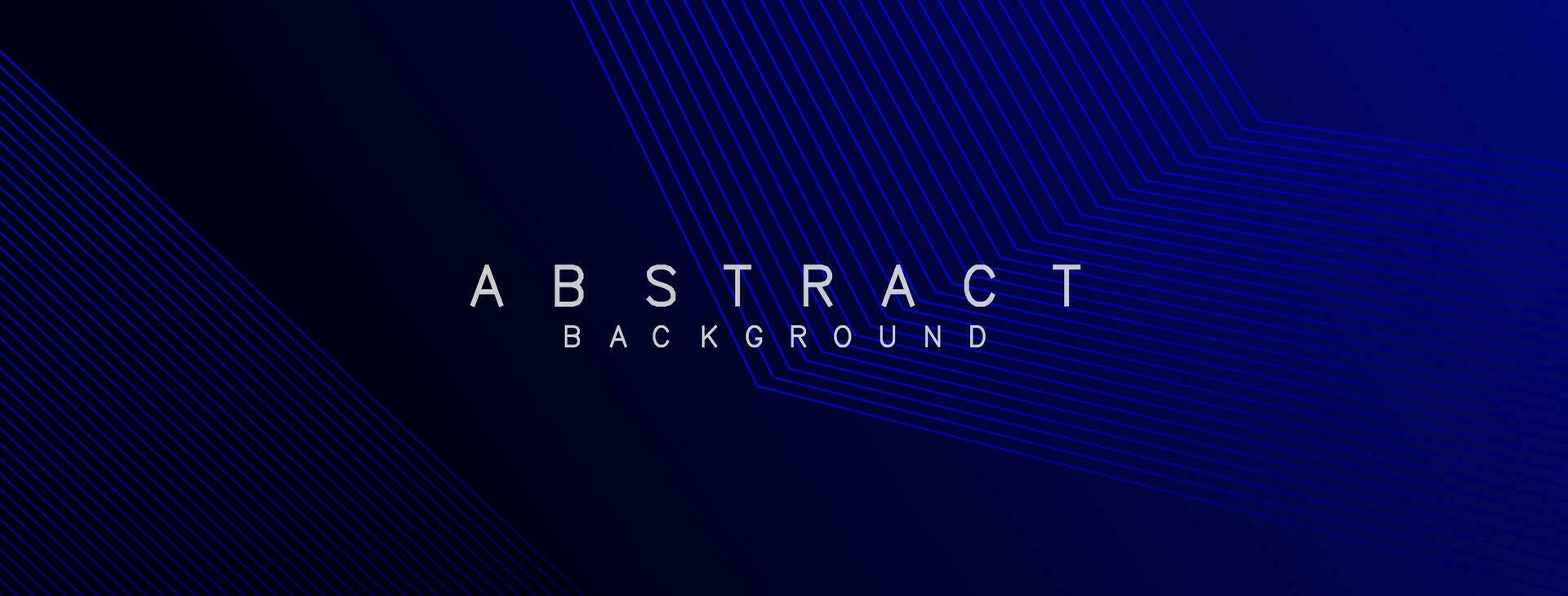 Dark blue background. Modern line curve abstract presentation background. Luxury paper cut background. Abstract decoration, golden pattern, halftone gradient, Vector illustration