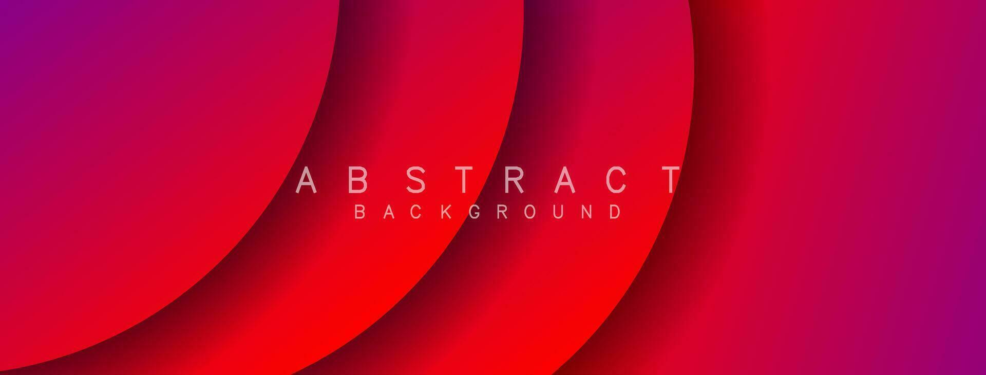 abstract business banner background design with gradient color curve vector