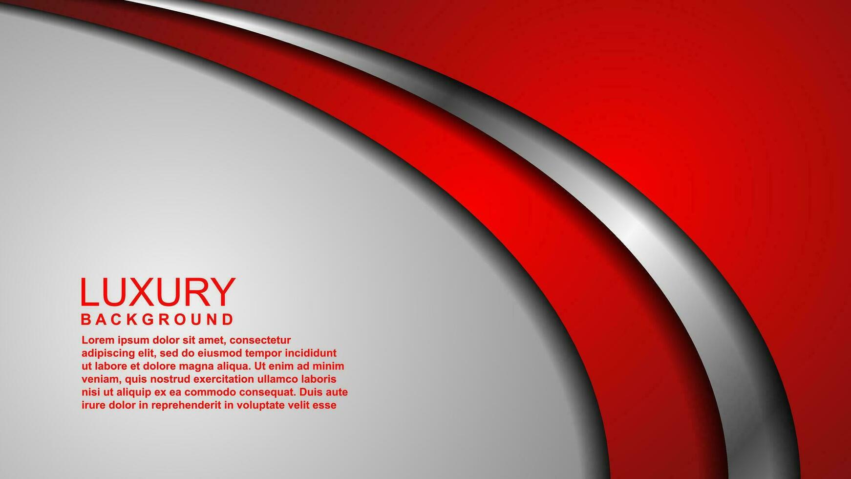 Vector background curve paper layers with space for text and message background design