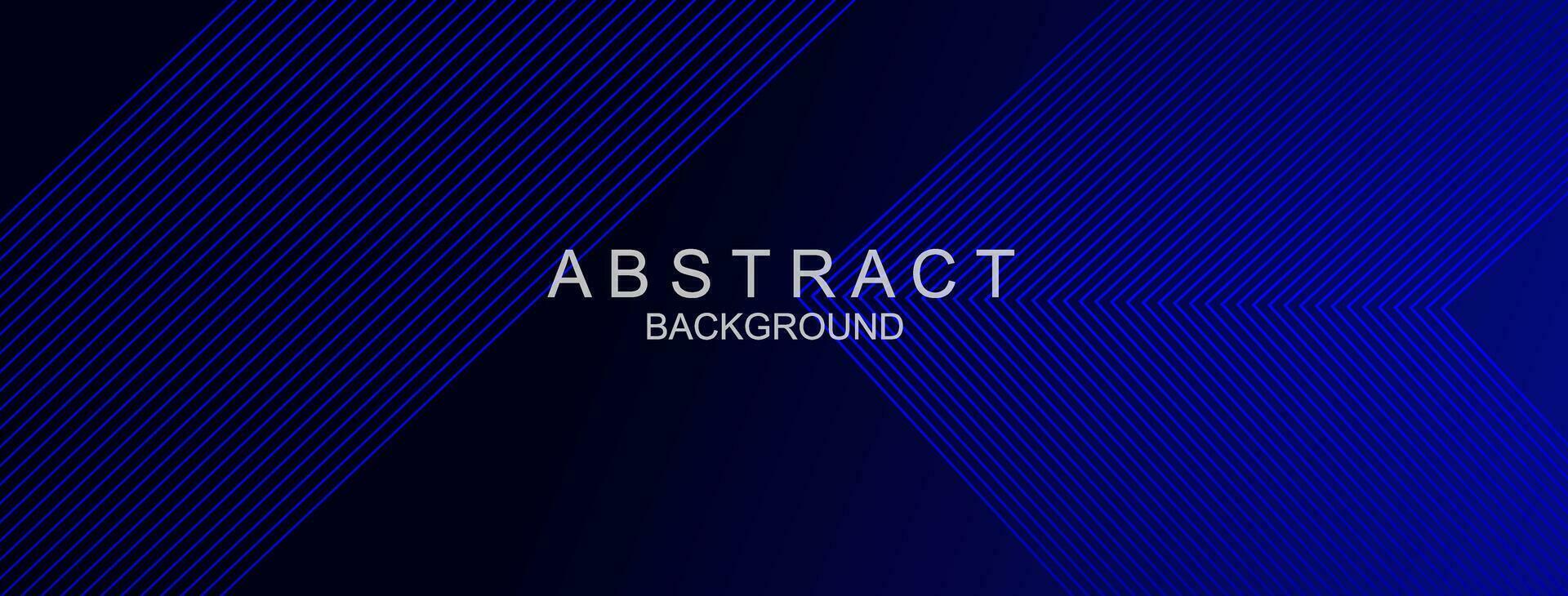 Dark blue background. Modern line curve abstract presentation background. Luxury paper cut background. Abstract decoration, golden pattern, halftone gradient, Vector illustration
